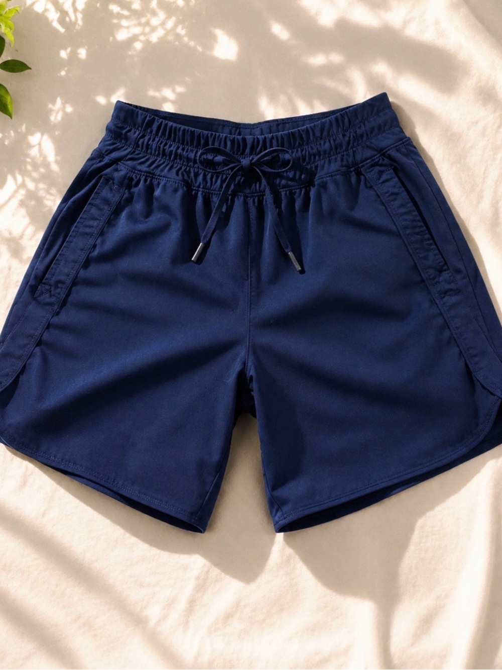 Baleaf Women's Navy Athletic Drawstring Shorts